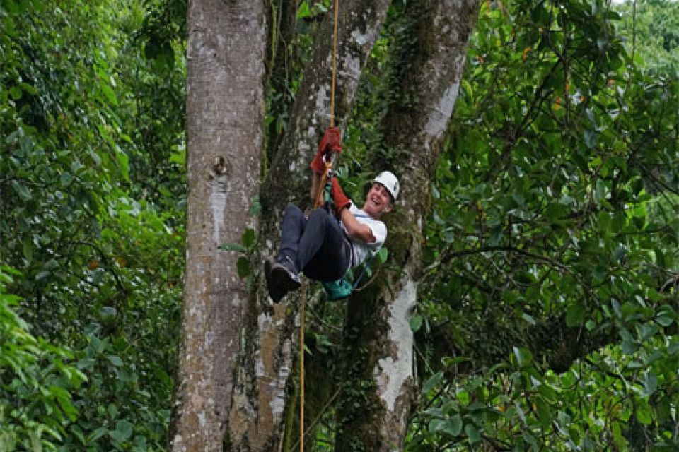 Zip-Line through the Amazon Rainforest