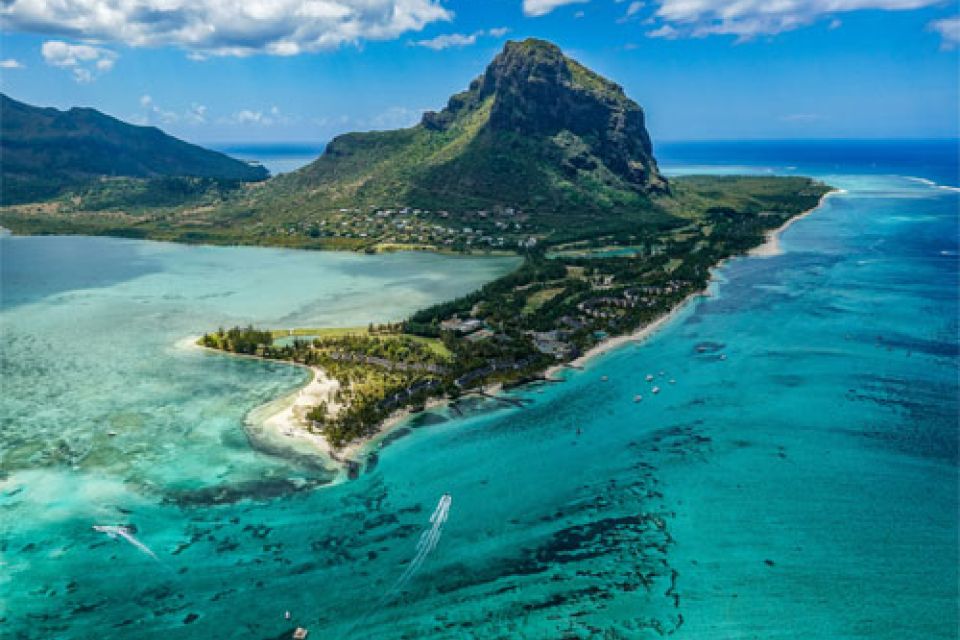 Swimming with Dolphins in Mauritius