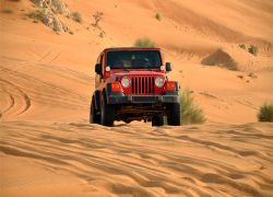 Dune Bashing in Oman