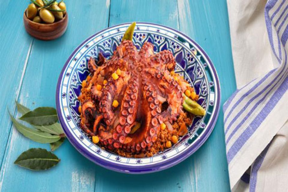 Couscous with Octopus