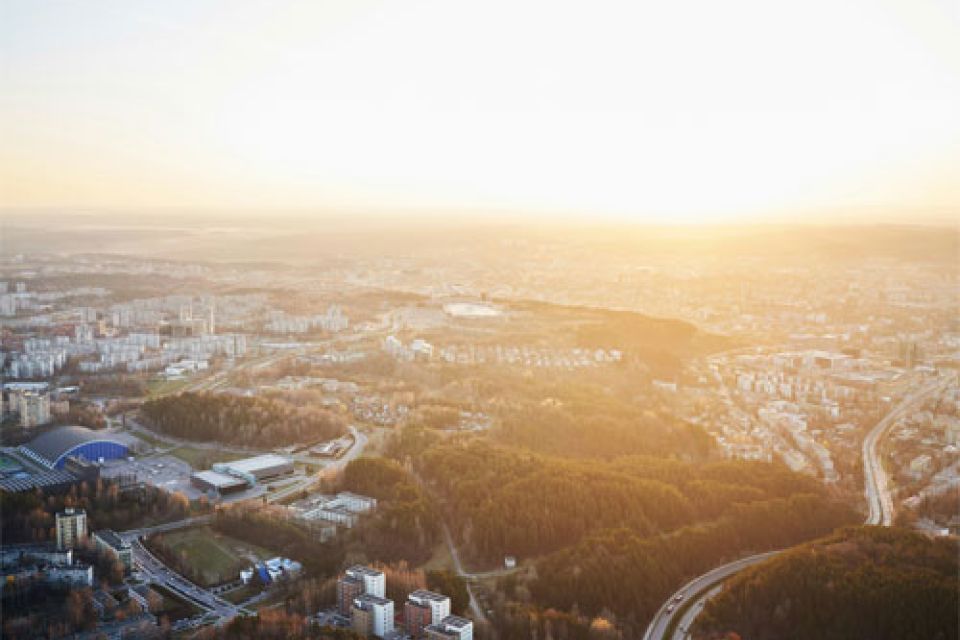 Walk on the Edge of the Vilnius TV Tower